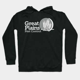 Great Plains - White Logo Hoodie